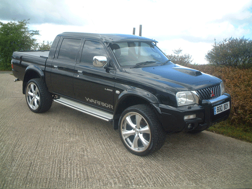 mitsubishi l200 warrior presence